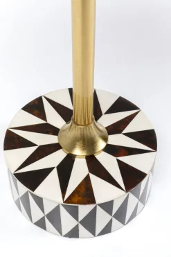 KARE Design Tavolino d appoggio Domero Star nero bianco Ø40cm - KARE></noscript> Tavolo Basso