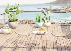 KARE Design Tavolino da caffè Acapulco Mono greige - KARE> Tavolo Basso