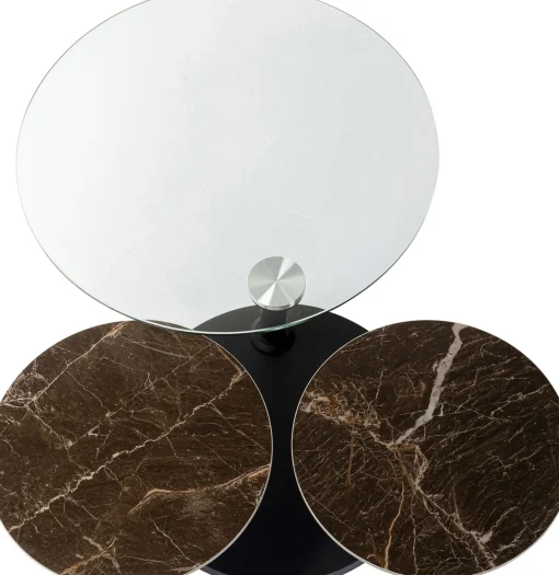 KARE Design Tavolino da caffé Avignon 80 (+124)x80cm - KARE> Tavolo Basso