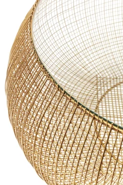 KARE Design Tavolino da caffè cesta oro - KARE></noscript> Tavolo Basso