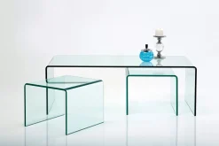 KARE Design TAVOLINO DA CAFFÈ CLEAR CLUB (3/SET) - KARE> Tavolo Basso
