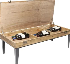 KARE Design Tavolino da caffè Collector naturale 122x55 cm - KARE> Tavolo Basso