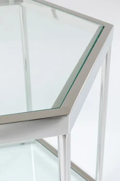 KARE Design Tavolino Da Caffè Comb Argento 45cm - KARE></noscript> Tavolo Basso