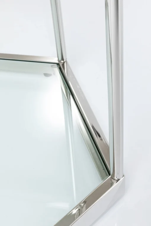 KARE Design Tavolino Da Caffè Comb Argento 45cm - KARE> Tavolo Basso