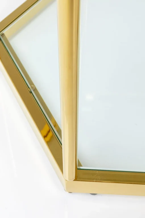 KARE Design Tavolino Da Caffè Comb Oro 45cm - KARE> Tavolo Basso