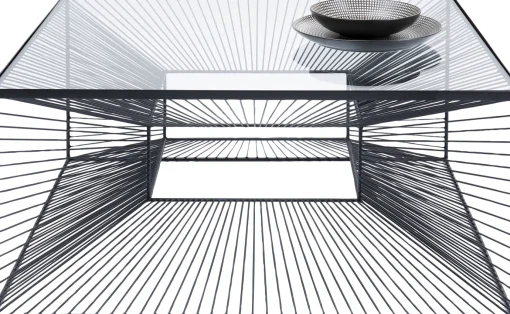 KARE Design TAVOLINO DA CAFFÈ DIMENSION 80X80 - KARE> Tavolo Basso