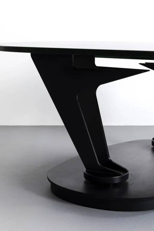 KARE Design Tavolino da caffè Franklin nero 150x58cm - KARE> Tavolo Basso