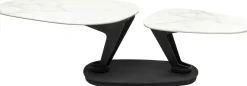KARE Design Tavolino da caffè Franklin bianco 150x58cm - KARE></noscript> Tavolo Basso