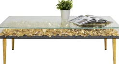 KARE Design Tavolino da caffè Gold Flowers 120x60 cm - KARE></noscript> Tavolo Basso