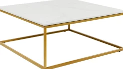 KARE Design Tavolino da caffé Key West oro 90x90cm - KARE></noscript> Tavolo Basso