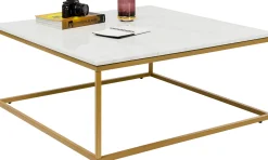 KARE Design Tavolino da caffé Key West oro 90x90cm - KARE></noscript> Tavolo Basso