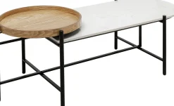 KARE Design Tavolino da caffé Layered 128x55cm - KARE></noscript> Tavolo Basso