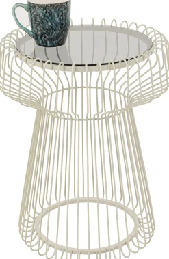 KARE Design Tavolino da caffè Lisboa Greige Ø38cm - KARE> Tavolo Basso