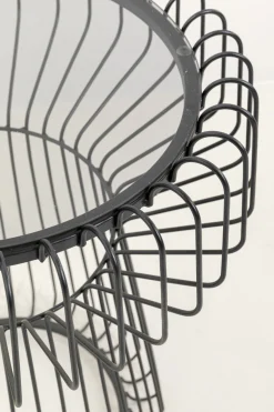 KARE Design Tavolino da caffè Lisboa nero Ø38cm - KARE> Tavolo Basso