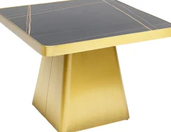 KARE Design Tavolino da caffè Miler oro 80x80cm - KARE> Tavolo Basso