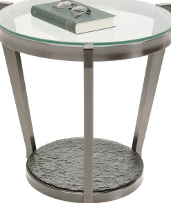 KARE Design Tavolino da caffè Monocolo grafite Ø50cm - KARE> Tavolo Basso