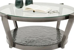 KARE Design Tavolino da caffè Monocolo grafite Ø90cm - KARE> Tavolo Basso