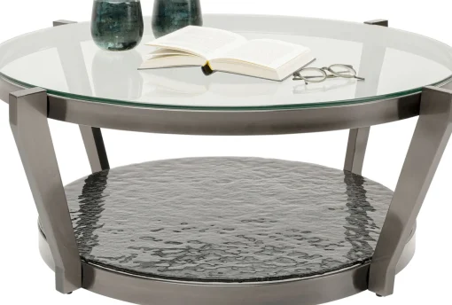 KARE Design Tavolino da caffè Monocolo grafite Ø90cm - KARE> Tavolo Basso