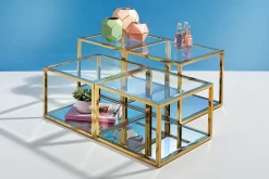KARE Design Tavolino da caffè Orion oro (4/set) - KARE></noscript> Tavolo Basso