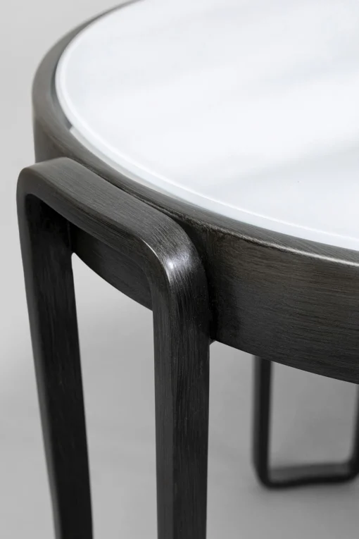 KARE Design Tavolino da caffè Perelli nero (3/Set) - KARE> Tavolo Basso