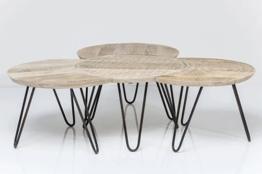 KARE Design TAVOLINO DA CAFFÈ PURO (4/SET) - KARE> Tavolo Basso