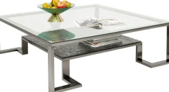KARE Design Tavolino da caffè Rush grafite 120x120cm - KARE> Tavolo Basso