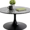 KARE Design Tavolino da caffé Schickeria Marmo Nero Ø80cm - KARE> Tavolo Basso
