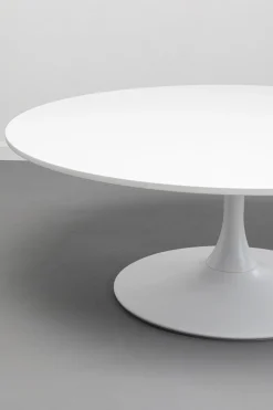 KARE Design Tavolino da caffé Schickeria Bianco Ø110cm - KARE> Tavolo Basso