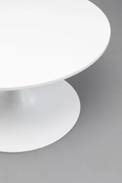KARE Design Tavolino da caffé Schickeria Bianco Ø80cm - KARE> Tavolo Basso