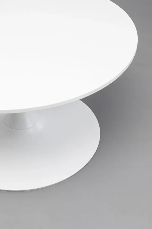 KARE Design Tavolino da caffé Schickeria Bianco Ø80cm - KARE> Tavolo Basso
