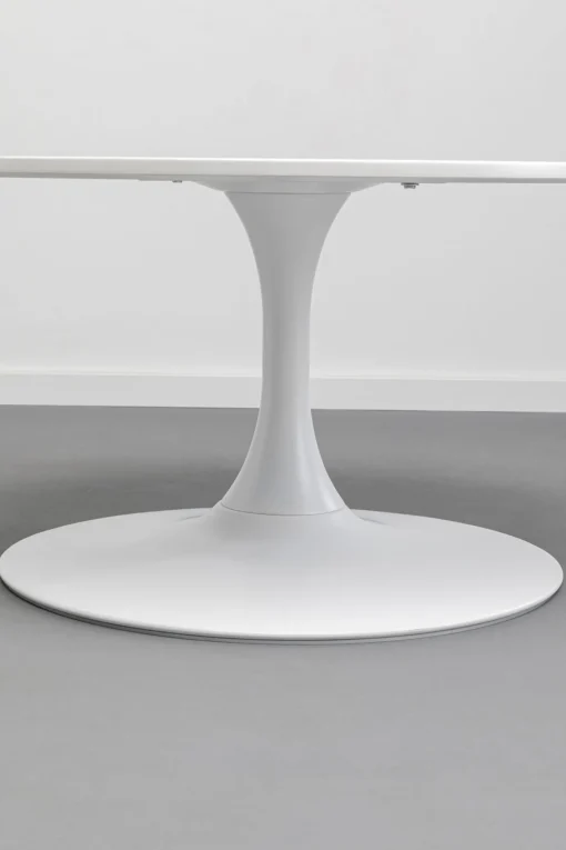 KARE Design Tavolino da caffé Schickeria Bianco Ø80cm - KARE> Tavolo Basso