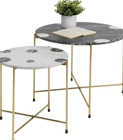 KARE Design Tavolino d'appoggio Amba (2/set) - KARE> Tavolo Basso