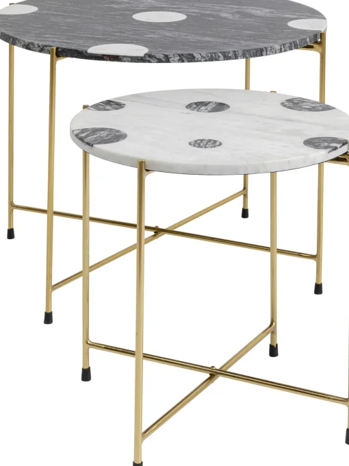 KARE Design Tavolino d'appoggio Amba (2/set) - KARE> Tavolo Basso