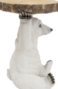 KARE Design Tavolino D'appoggio Animal Polar Bear Ø37cm - KARE></noscript> Tavolo Basso