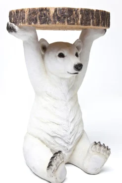 KARE Design Tavolino D'appoggio Animal Polar Bear Ø37cm - KARE></noscript> Tavolo Basso