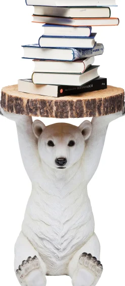 KARE Design Tavolino D'appoggio Animal Polar Bear Ø37cm - KARE></noscript> Tavolo Basso