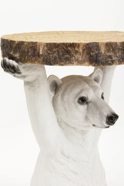 KARE Design Tavolino D'appoggio Animal Polar Bear Ø37cm - KARE></noscript> Tavolo Basso