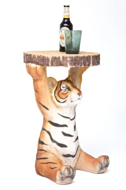 KARE Design Tavolino D'appoggio Animal Tiger Ø35cm - KARE></noscript> Tavolo Basso