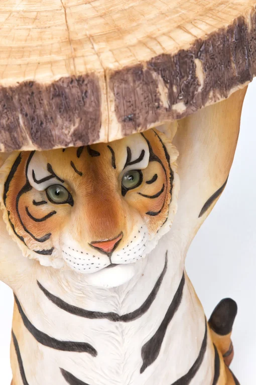 KARE Design Tavolino D'appoggio Animal Tiger Ø35cm - KARE> Tavolo Basso