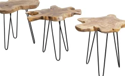 KARE Design Tavolino D'appoggio Aspen Nature 50x50cm - KARE></noscript> Tavolo Basso