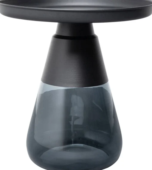KARE Design Tavolino d'appoggio Bottiglia Smoke Ø 50cm - KARE> Tavolo Basso