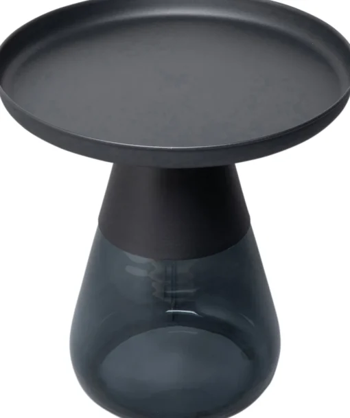 KARE Design Tavolino d'appoggio Bottiglia Smoke Ø 50cm - KARE> Tavolo Basso