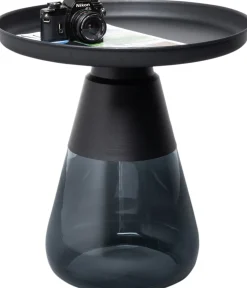 KARE Design Tavolino d'appoggio Bottiglia Smoke Ø 50cm - KARE></noscript> Tavolo Basso