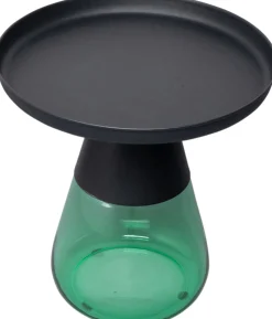 KARE Design Tavolino d'appoggio Bottiglia verde Ø 50cm - KARE> Tavolo Basso