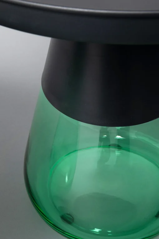 KARE Design Tavolino d'appoggio Bottiglia verde Ø 60cm - KARE> Tavolo Basso