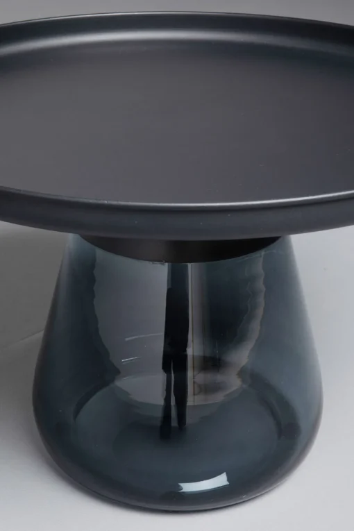 KARE Design Tavolino d'appoggio Bottiglia Smoke Ø 60cm - KARE> Tavolo Basso