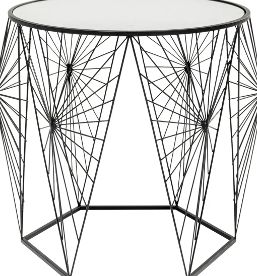 KARE Design Tavolino d'appoggio Cobweb nero (2/Set) - KARE> Tavolo Basso