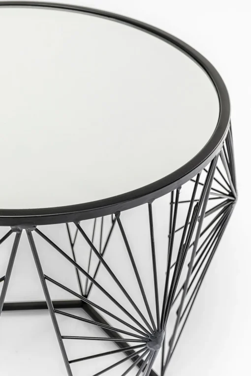 KARE Design Tavolino d'appoggio Cobweb nero (2/Set) - KARE> Tavolo Basso