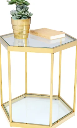 KARE Design Tavolino D'appoggio Comb Oro 55cm - KARE> Tavolo Basso