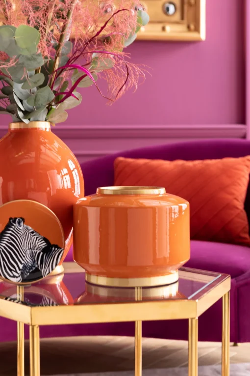 KARE Design Tavolino D'appoggio Comb Oro 55cm - KARE> Tavolo Basso